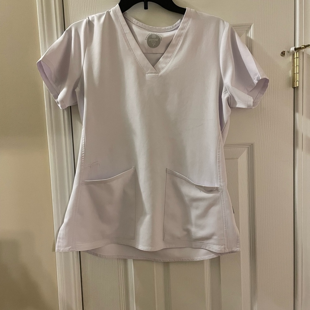 Zavate white scrubs